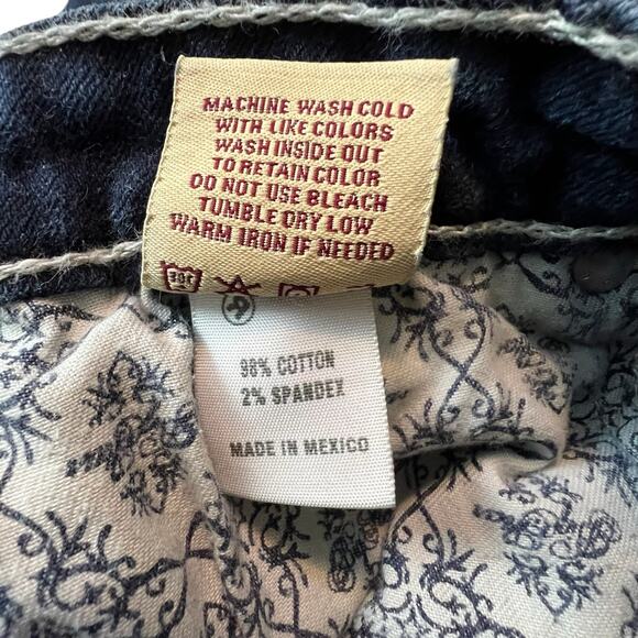 Big Star Bootcut Jeans Size 27 Low Rise Bootcut Jeans Dark Wash - Picture 5 of 12